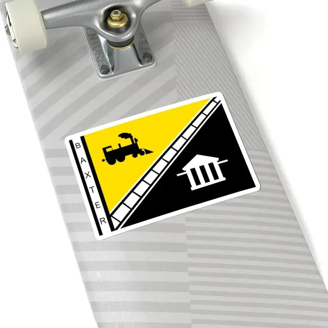 Flag of Baxter Tennessee (United States) STICKER Vinyl Kiss-Cut Decal - The Sticker Space