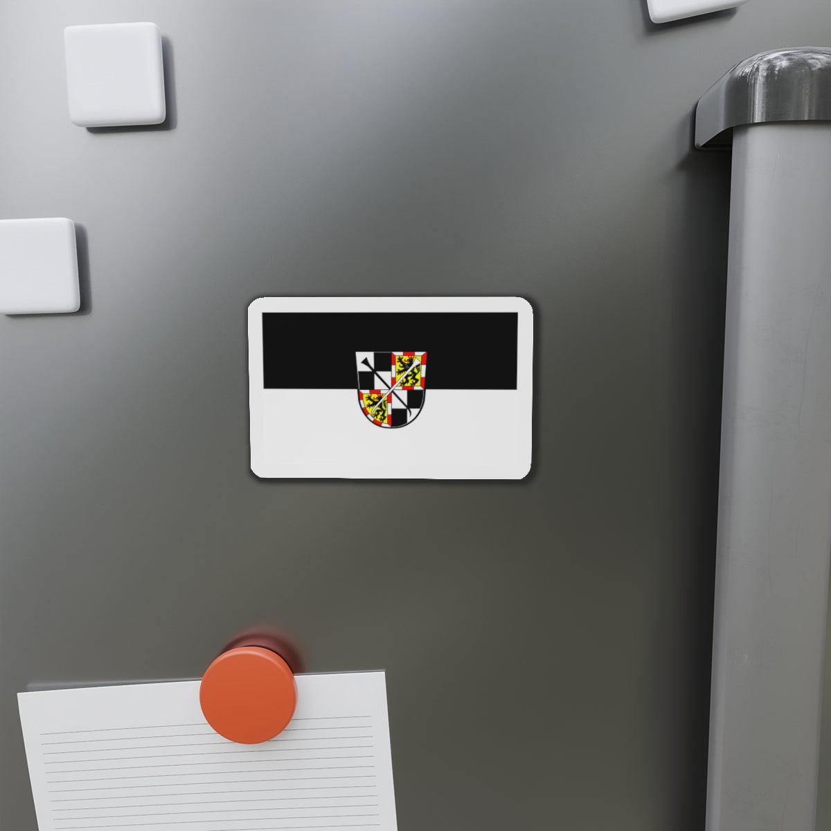 Flag of Bayreuth 2 Germany - Die-Cut Magnet-The Sticker Space