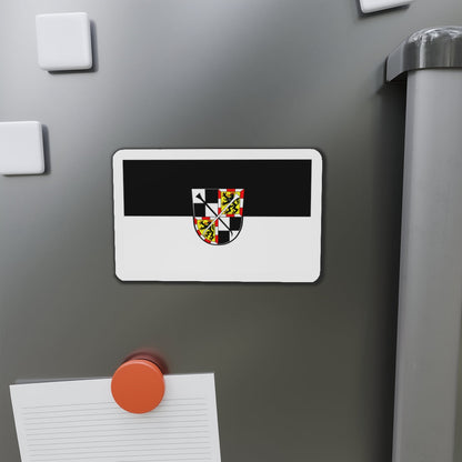 Flag of Bayreuth 2 Germany - Die-Cut Magnet-The Sticker Space