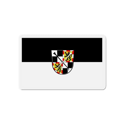 Flag of Bayreuth 2 Germany - Refrigerator Magnet 4 Inch - The Sticker Space