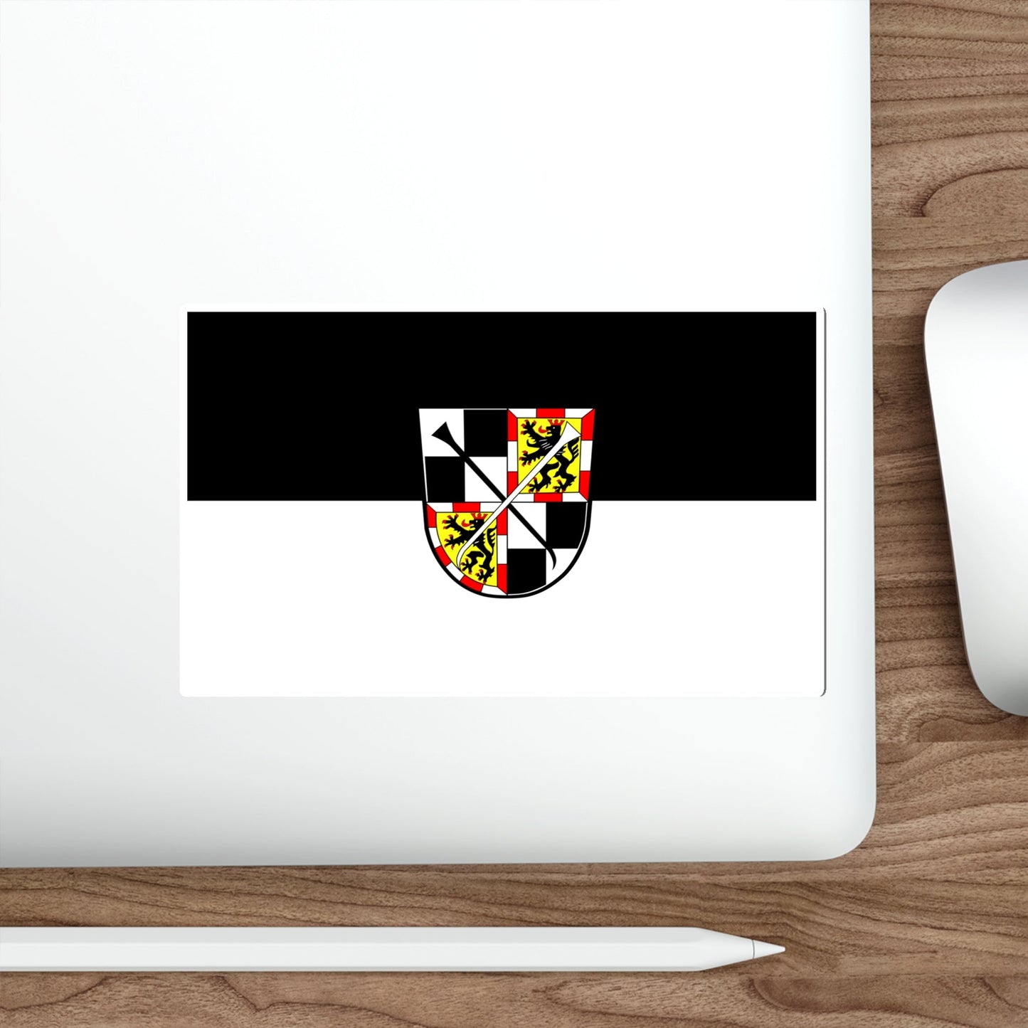 Flag of Bayreuth 2 Germany STICKER Vinyl Die-Cut Decal-The Sticker Space