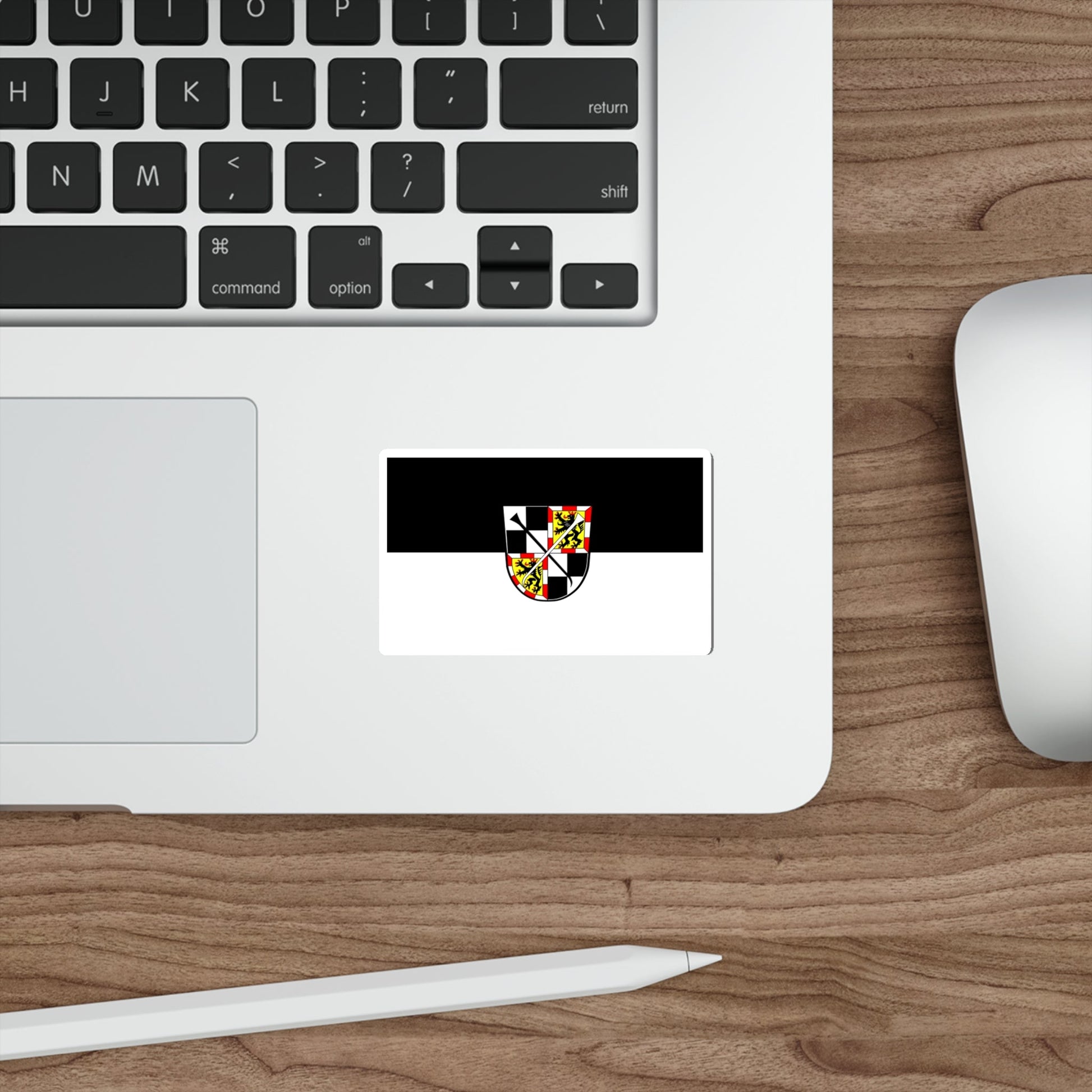 Flag of Bayreuth 2 Germany STICKER Vinyl Die-Cut Decal-The Sticker Space