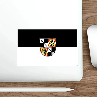 Flag of Bayreuth 2 Germany STICKER Vinyl Die-Cut Decal - The Sticker Space