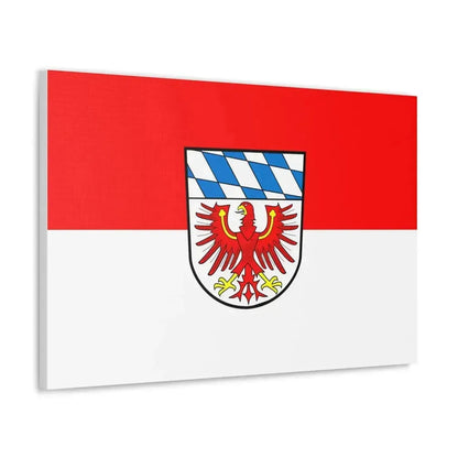 Flag of Bayreuth Germany - Canvas Wall Art - The Sticker Space