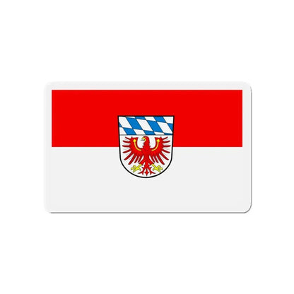 Flag of Bayreuth Germany - Refrigerator Magnet 4 Inch - The Sticker Space