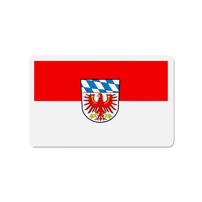 Flag of Bayreuth Germany - Refrigerator Magnet - The Sticker Space