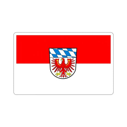 Flag of Bayreuth Germany STICKER Vinyl Die-Cut Decal 4 Inch - The Sticker Space