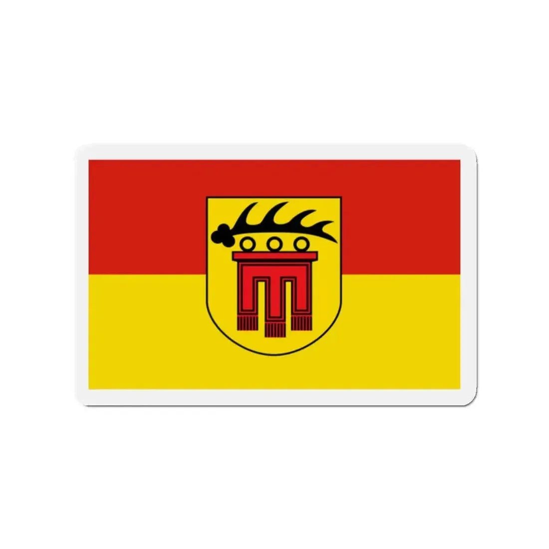 Flag of Böblingen Germany - Refrigerator Magnet 2 Inch - The Sticker Space