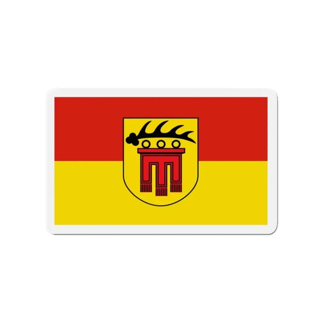 Flag of Böblingen Germany - Refrigerator Magnet - The Sticker Space