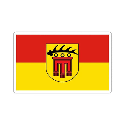 Flag of Böblingen Germany STICKER Vinyl Die-Cut Decal 4 Inch - The Sticker Space