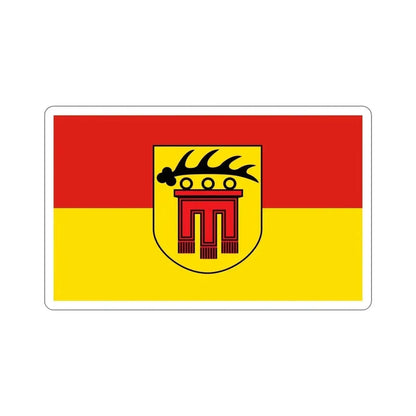 Flag of Böblingen Germany STICKER Vinyl Die-Cut Decal 6 Inch - The Sticker Space