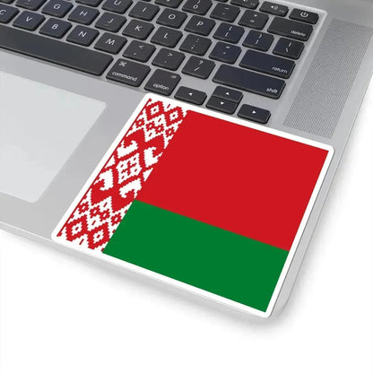 Flag of Belarus 1-1 (Belarus) STICKER Vinyl Kiss-Cut Decal - The Sticker Space