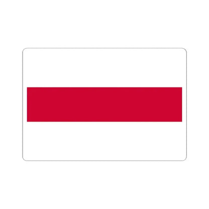 Flag of Belarus 1918-1919 (Belarus) STICKER Vinyl Kiss-Cut Decal 2 Inch White - The Sticker Space