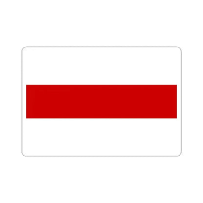 Flag of Belarus 1918 1991-1995 3-2 (Belarus) STICKER Vinyl Kiss-Cut Decal 3 Inch White - The Sticker Space