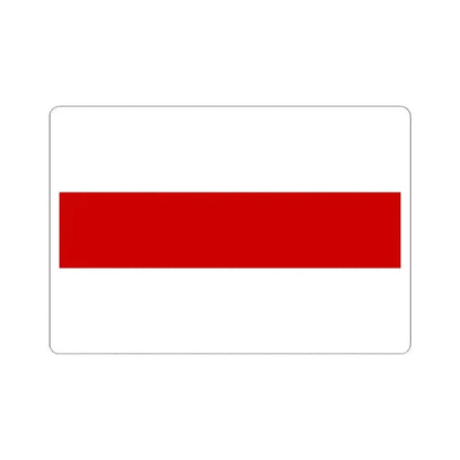 Flag of Belarus 1918 1991-1995 3-2 (Belarus) STICKER Vinyl Kiss-Cut Decal 4 Inch White - The Sticker Space
