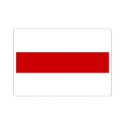 Flag of Belarus 1918 1991-1995 3-2 (Belarus) STICKER Vinyl Kiss-Cut Decal 6 Inch White - The Sticker Space