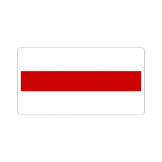 Flag of Belarus 1918 1991-1995 (Belarus) STICKER Vinyl Kiss-Cut Decal 2 Inch White - The Sticker Space
