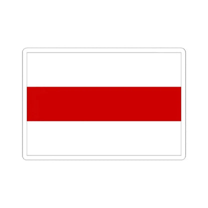 Flag of Belarus 1918 1991-1995 with border (Belarus) STICKER Vinyl Kiss-Cut Decal 2 Inch White - The Sticker Space