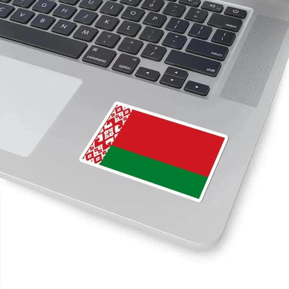 Flag of Belarus 3-2 (Belarus) STICKER Vinyl Kiss-Cut Decal - The Sticker Space