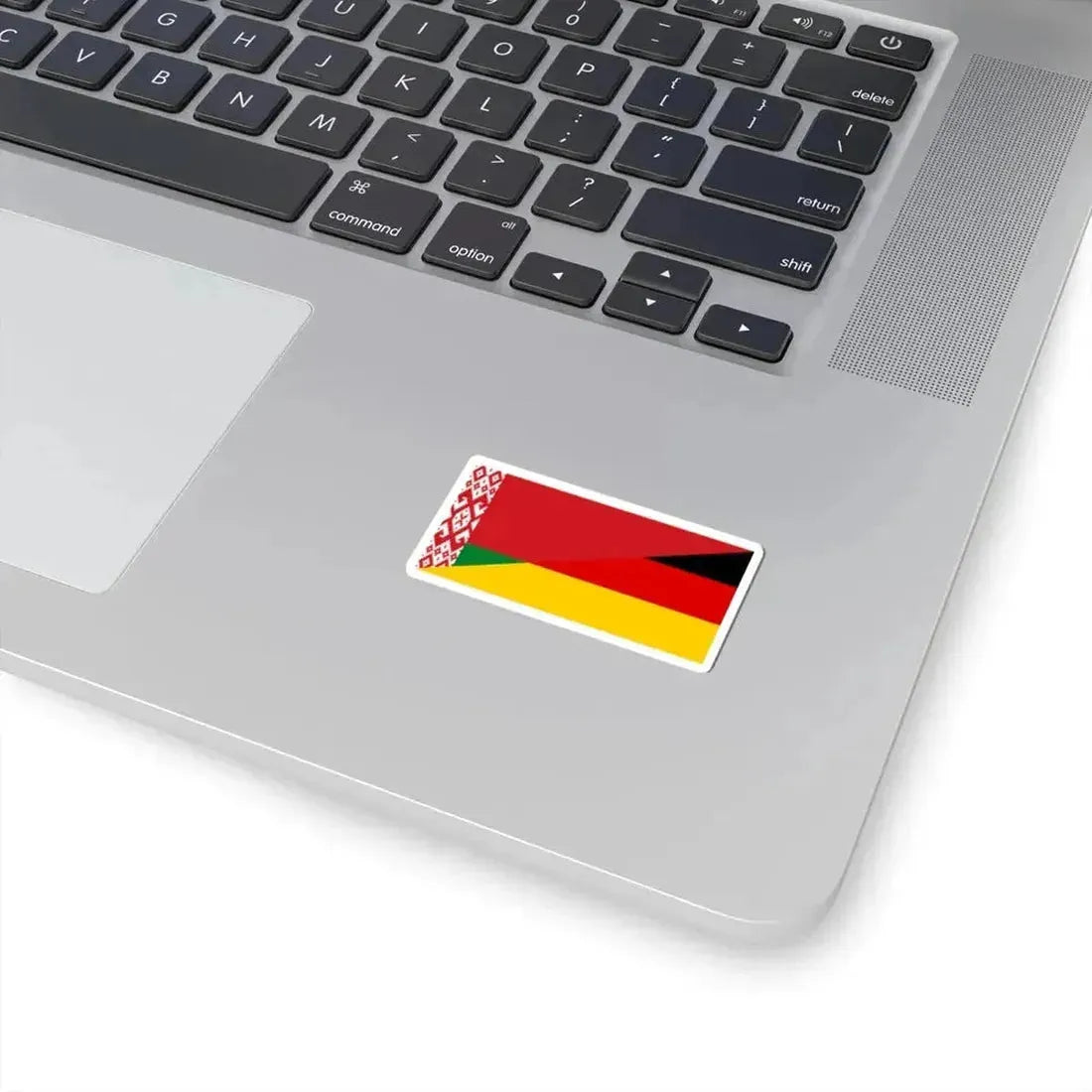 Flag of Belarus and Germany (Belarus) STICKER Vinyl Kiss-Cut Decal - The Sticker Space