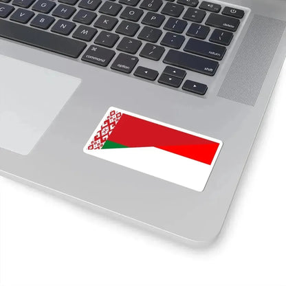 Flag of Belarus and Indonesia (Belarus) STICKER Vinyl Kiss-Cut Decal - The Sticker Space