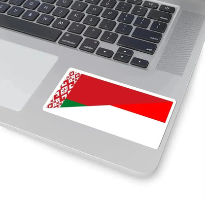 Flag of Belarus and Indonesia (Belarus) STICKER Vinyl Kiss-Cut Decal - The Sticker Space