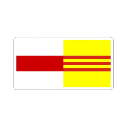 Flag of Belarus and South Vietnam (Belarus) STICKER Vinyl Kiss-Cut Decal 3 Inch White - The Sticker Space