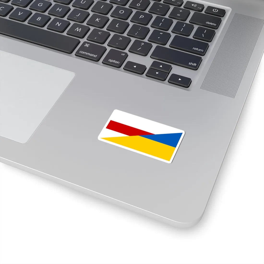 Flag of Belarus and Ukraine Old (Ukraine) STICKER Vinyl Kiss-Cut Decal - The Sticker Space