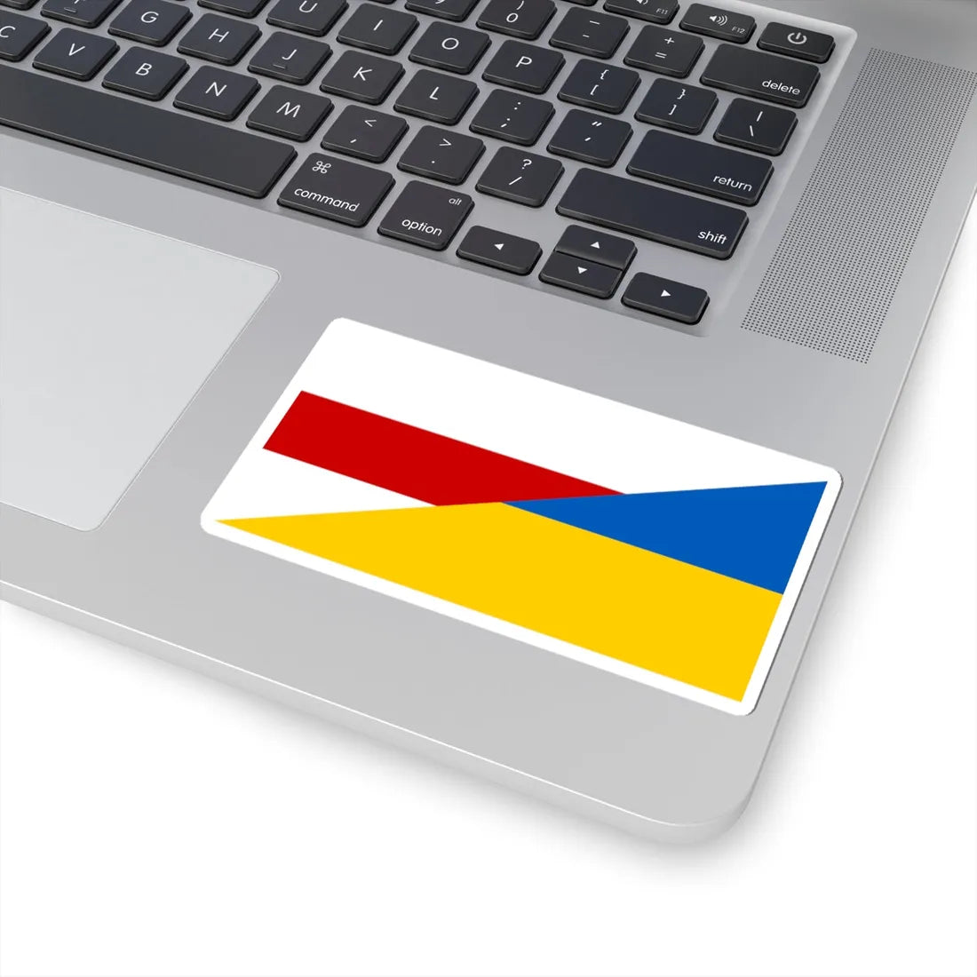 Flag of Belarus and Ukraine Old (Ukraine) STICKER Vinyl Kiss-Cut Decal - The Sticker Space