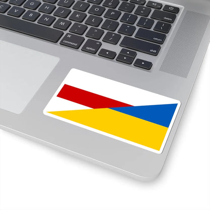 Flag of Belarus and Ukraine Old (Ukraine) STICKER Vinyl Kiss-Cut Decal - The Sticker Space