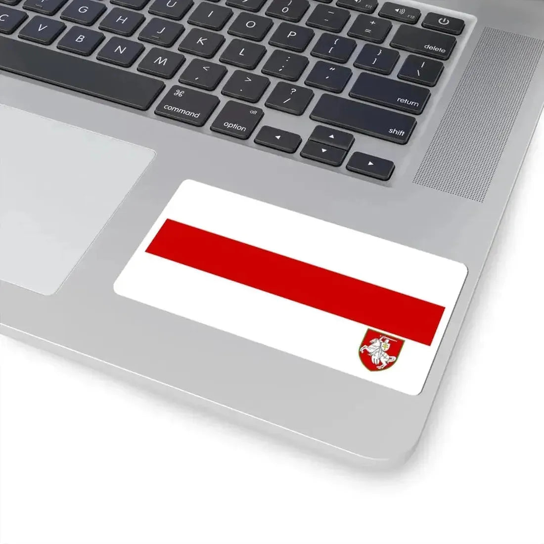 Flag of Belarus Customs 1991-1995 (Belarus) STICKER Vinyl Kiss-Cut Decal - The Sticker Space