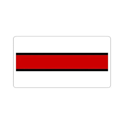 Flag of Belarus government in exile 1919-1925 (Belarus) STICKER Vinyl Kiss-Cut Decal 6 Inch White - The Sticker Space