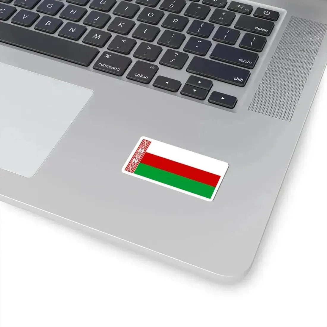 Flag of Belarus proposed compromise (Belarus) STICKER Vinyl Kiss-Cut Decal - The Sticker Space