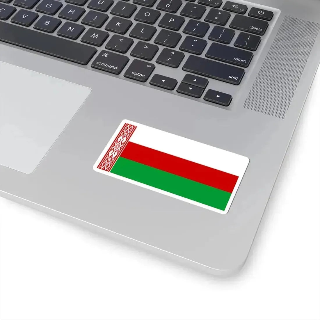 Flag of Belarus proposed compromise (Belarus) STICKER Vinyl Kiss-Cut Decal - The Sticker Space