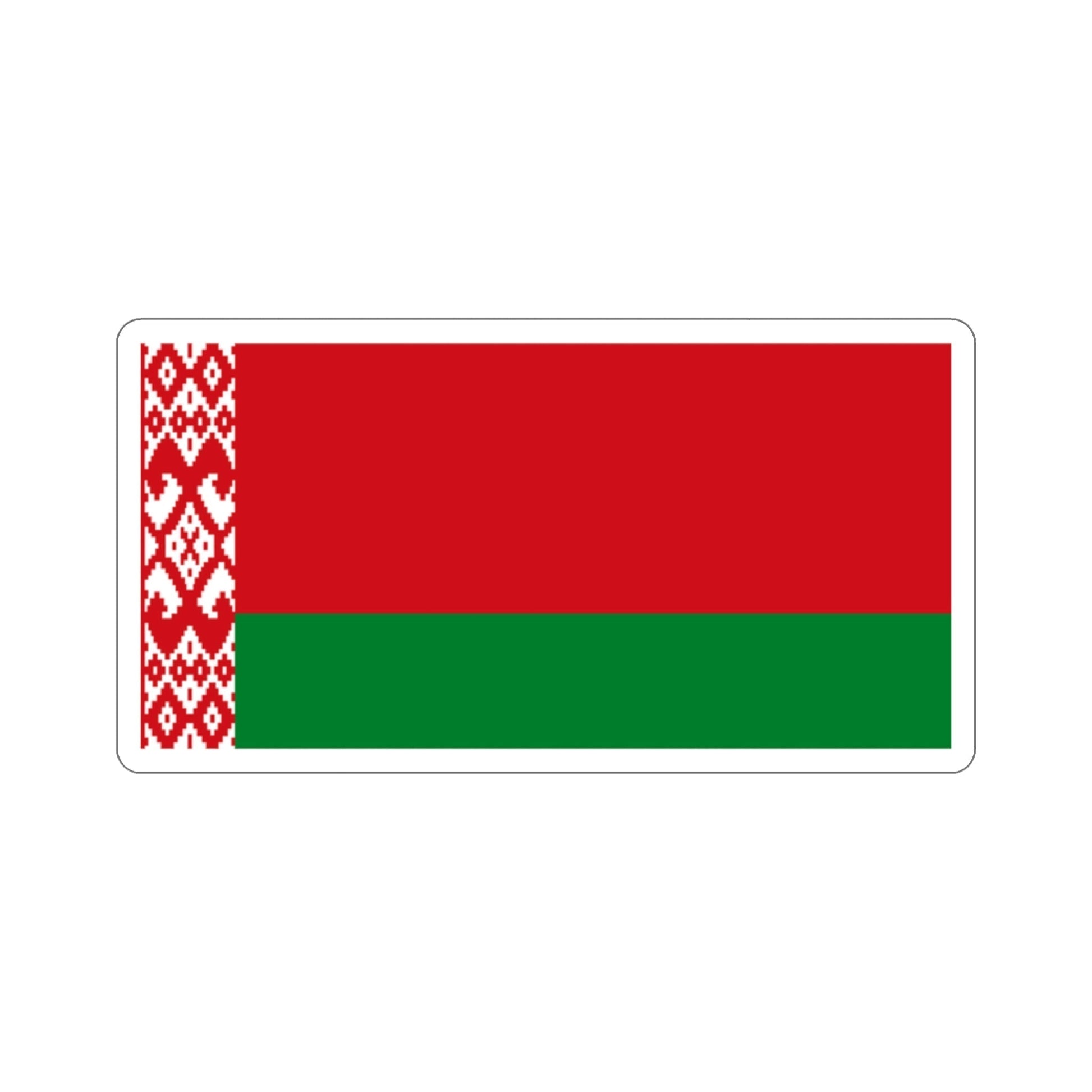 Flag of Belarus STICKER Vinyl Die-Cut Decal-2 Inch-The Sticker Space