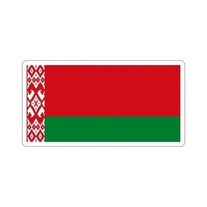 Flag of Belarus STICKER Vinyl Die-Cut Decal 3 Inch - The Sticker Space