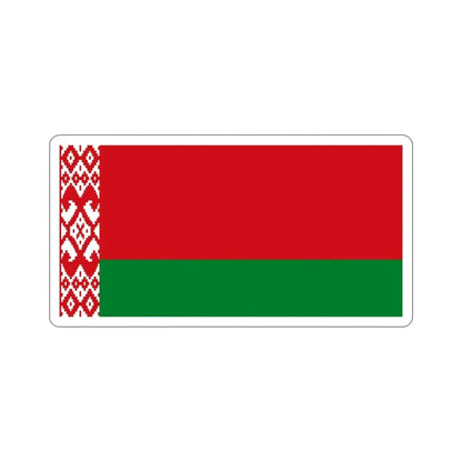Flag of Belarus STICKER Vinyl Die-Cut Decal 4 Inch - The Sticker Space