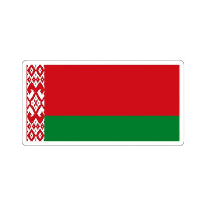 Flag of Belarus STICKER Vinyl Die-Cut Decal 5 Inch - The Sticker Space