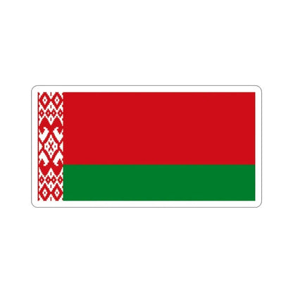 Flag of Belarus STICKER Vinyl Die-Cut Decal - The Sticker Space