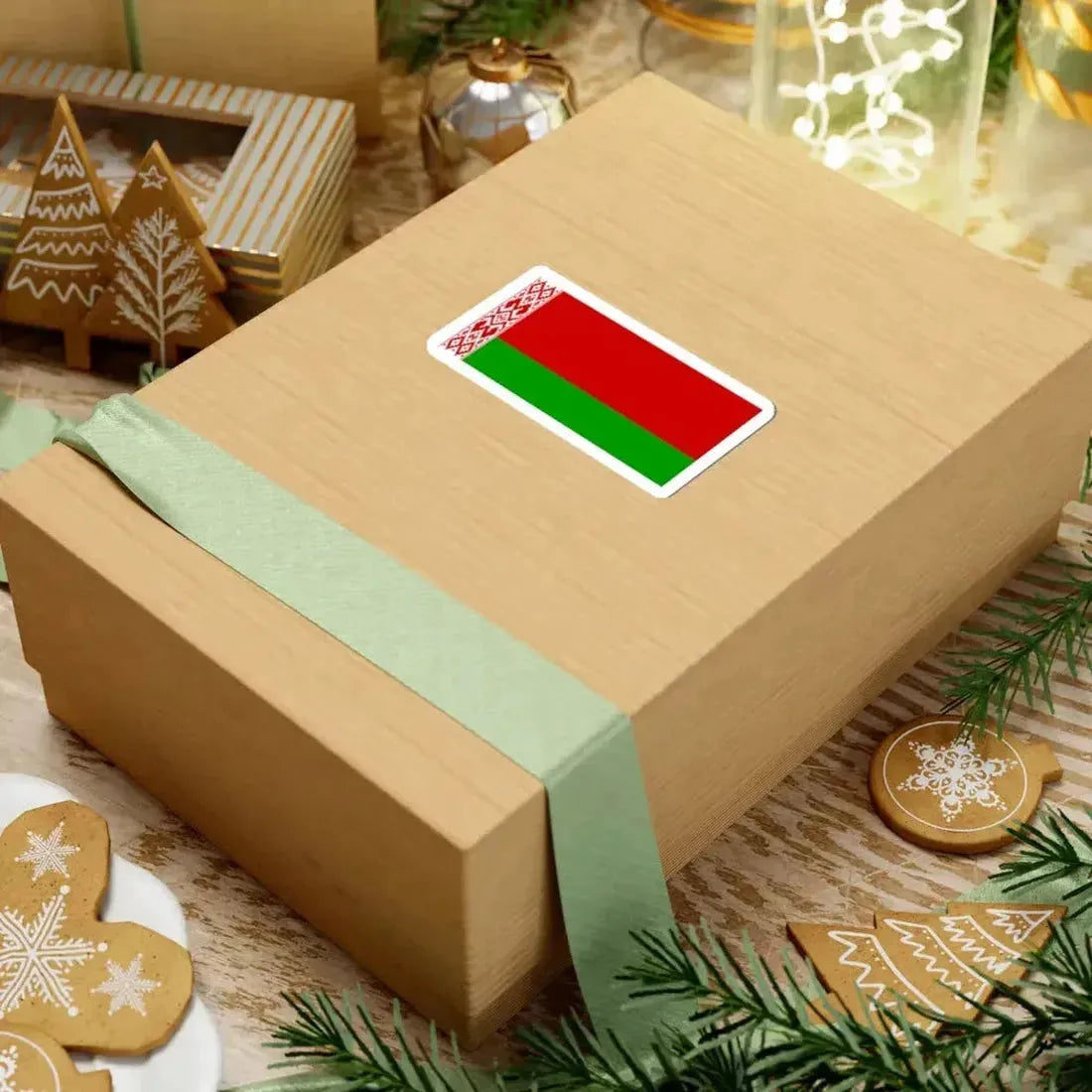 Flag of Belarus variant (Belarus) STICKER Vinyl Kiss-Cut Decal - The Sticker Space