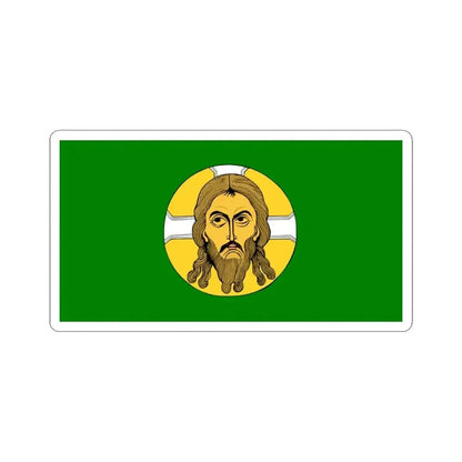 Flag of Belarusian Peasant Party Green Oak (Belarus) STICKER Vinyl Kiss-Cut Decal 4 Inch White - The Sticker Space
