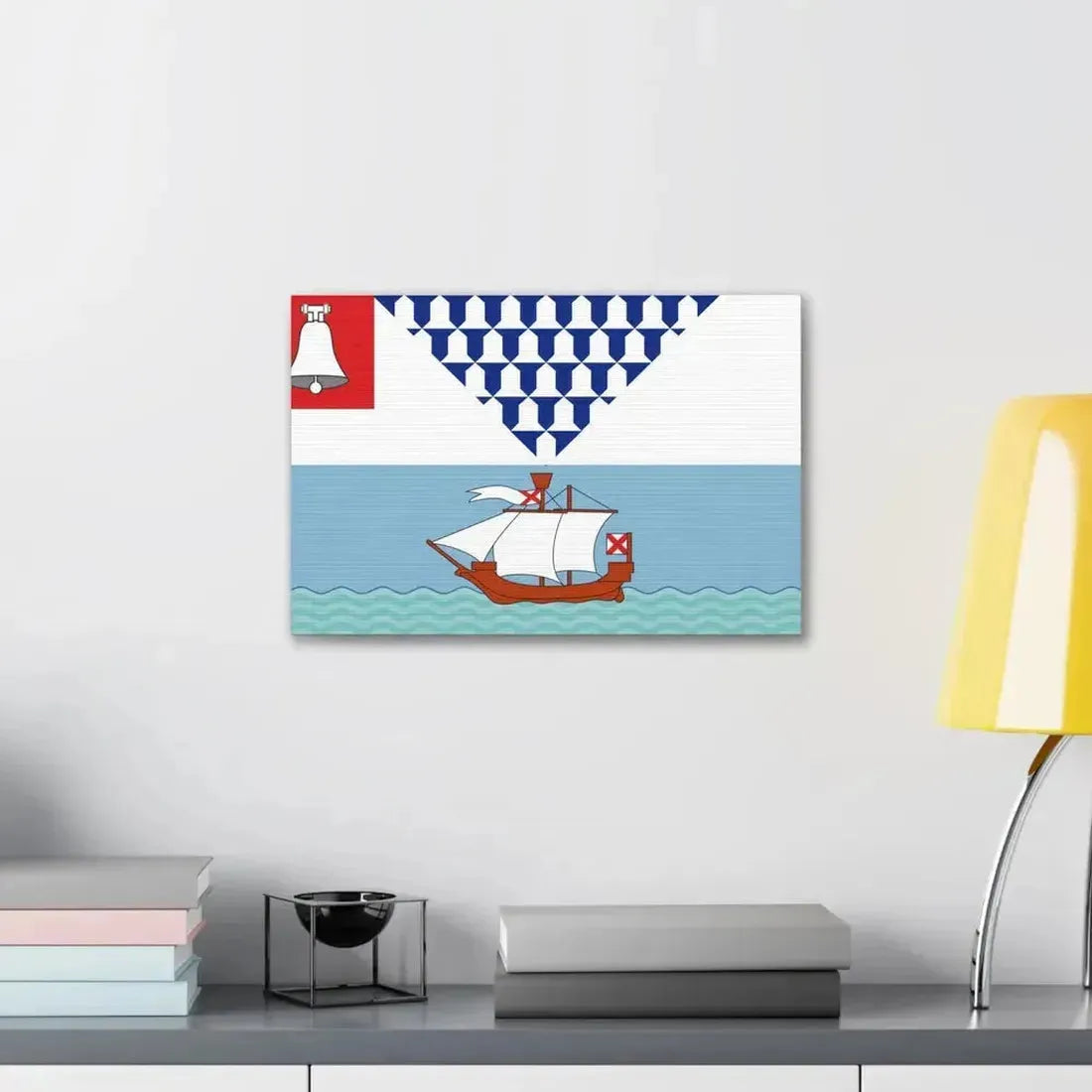 Flag of Belfast Ireland - Canvas Wall Art - The Sticker Space