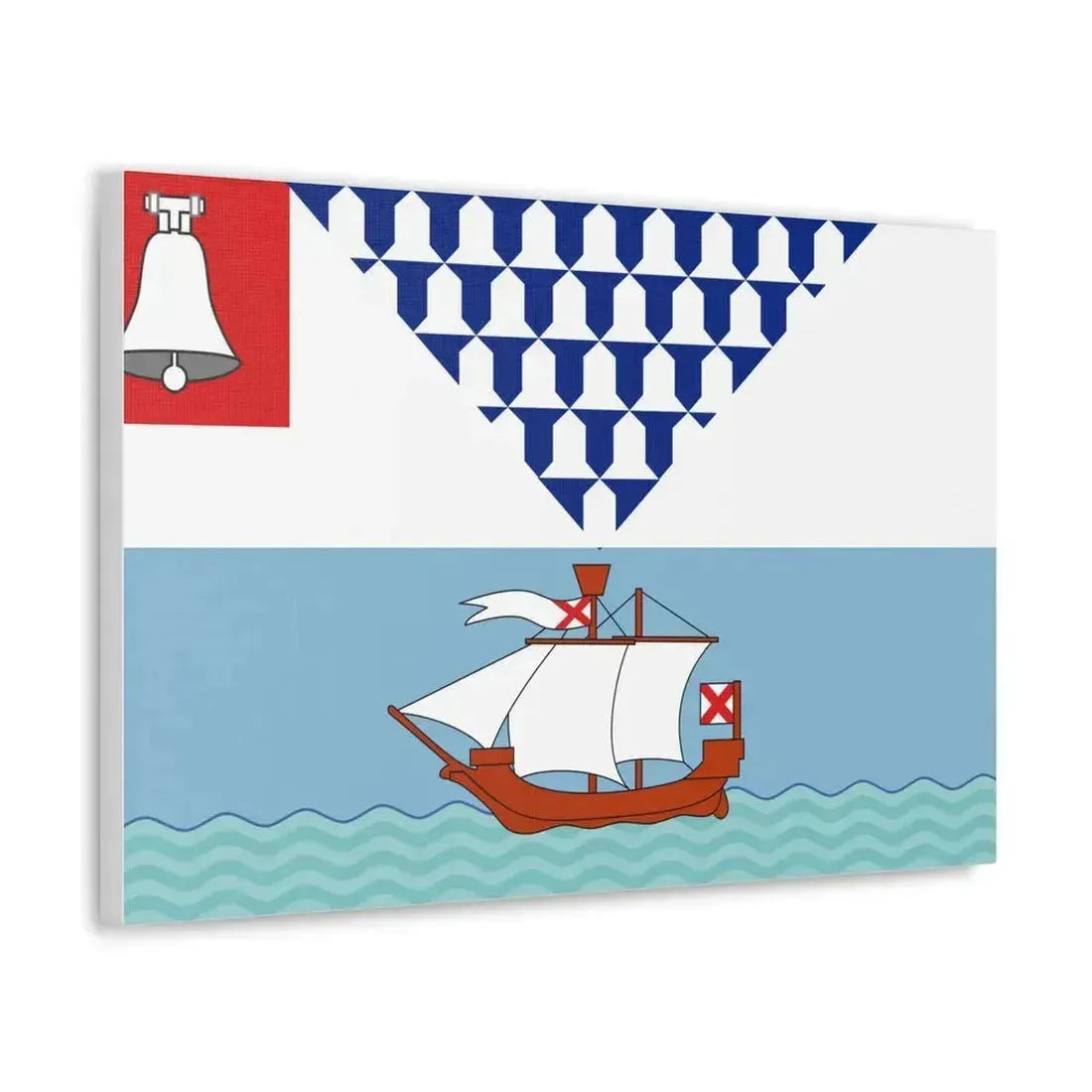 Flag of Belfast Ireland - Canvas Wall Art - The Sticker Space