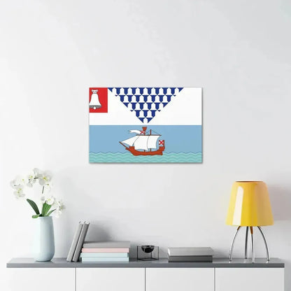 Flag of Belfast Ireland - Canvas Wall Art - The Sticker Space