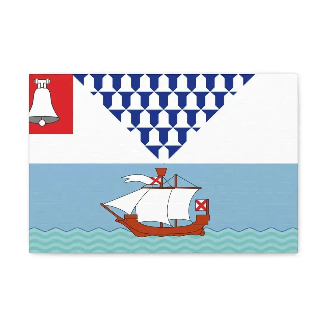 Flag of Belfast Ireland - Canvas Wall Art - The Sticker Space