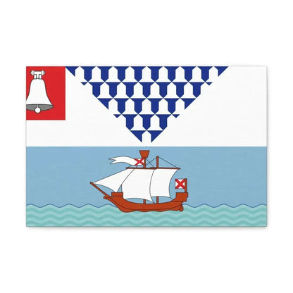 Flag of Belfast Ireland - Canvas Wall Art - The Sticker Space