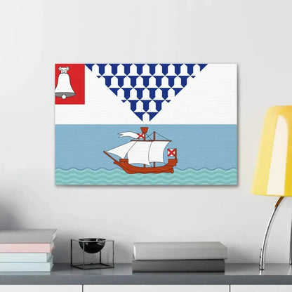 Flag of Belfast Ireland - Canvas Wall Art - The Sticker Space