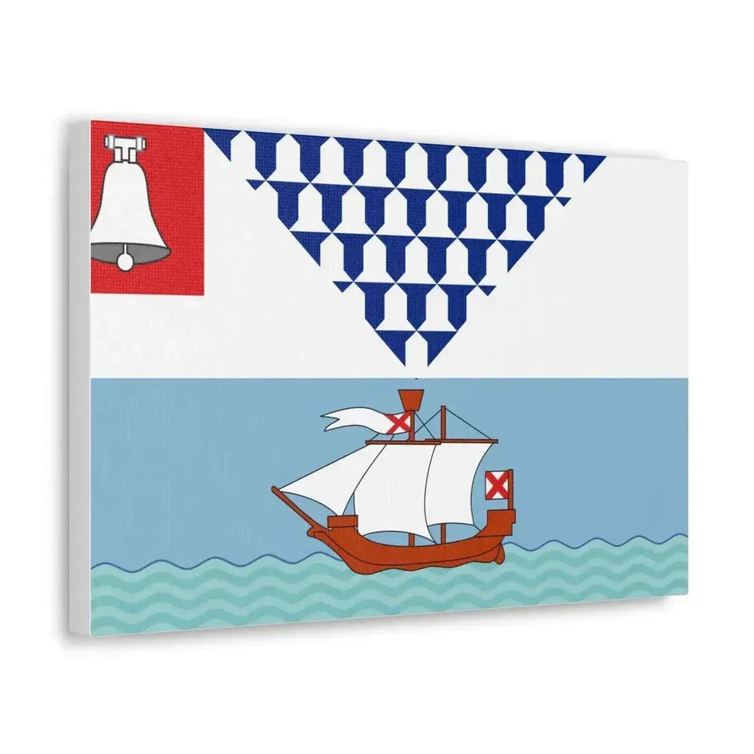 Flag of Belfast Ireland - Canvas Wall Art - The Sticker Space