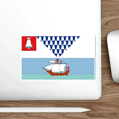 Flag of Belfast Ireland STICKER Vinyl Die-Cut Decal - The Sticker Space