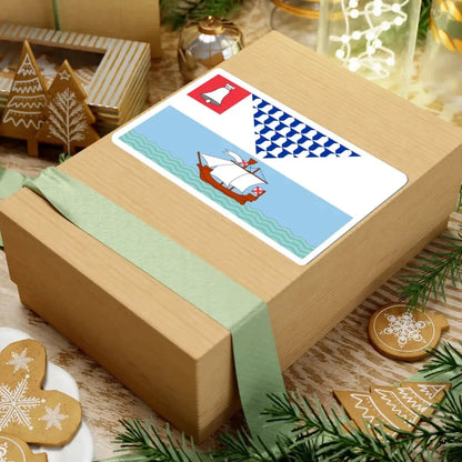 Flag of Belfast (Ireland) STICKER Vinyl Kiss-Cut Decal - The Sticker Space